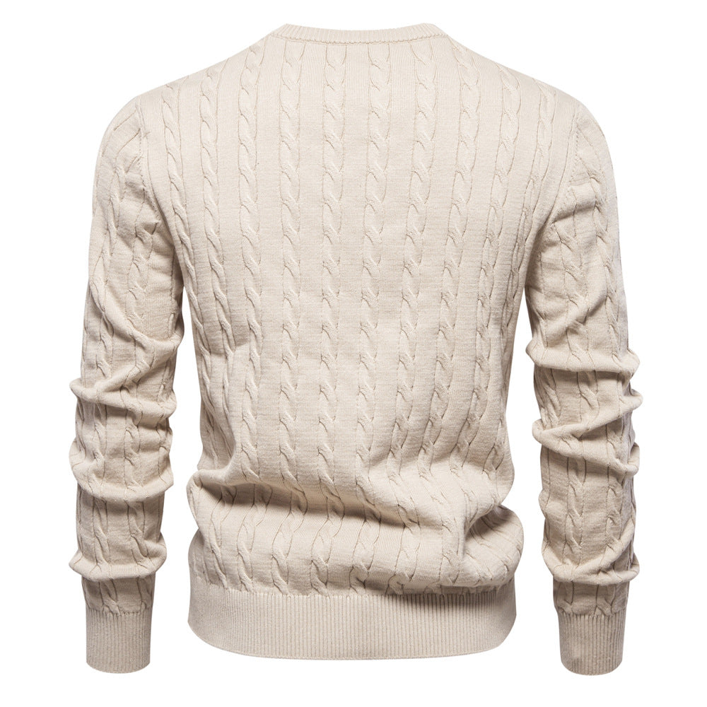 Men’s Ribbed Knit Sweater