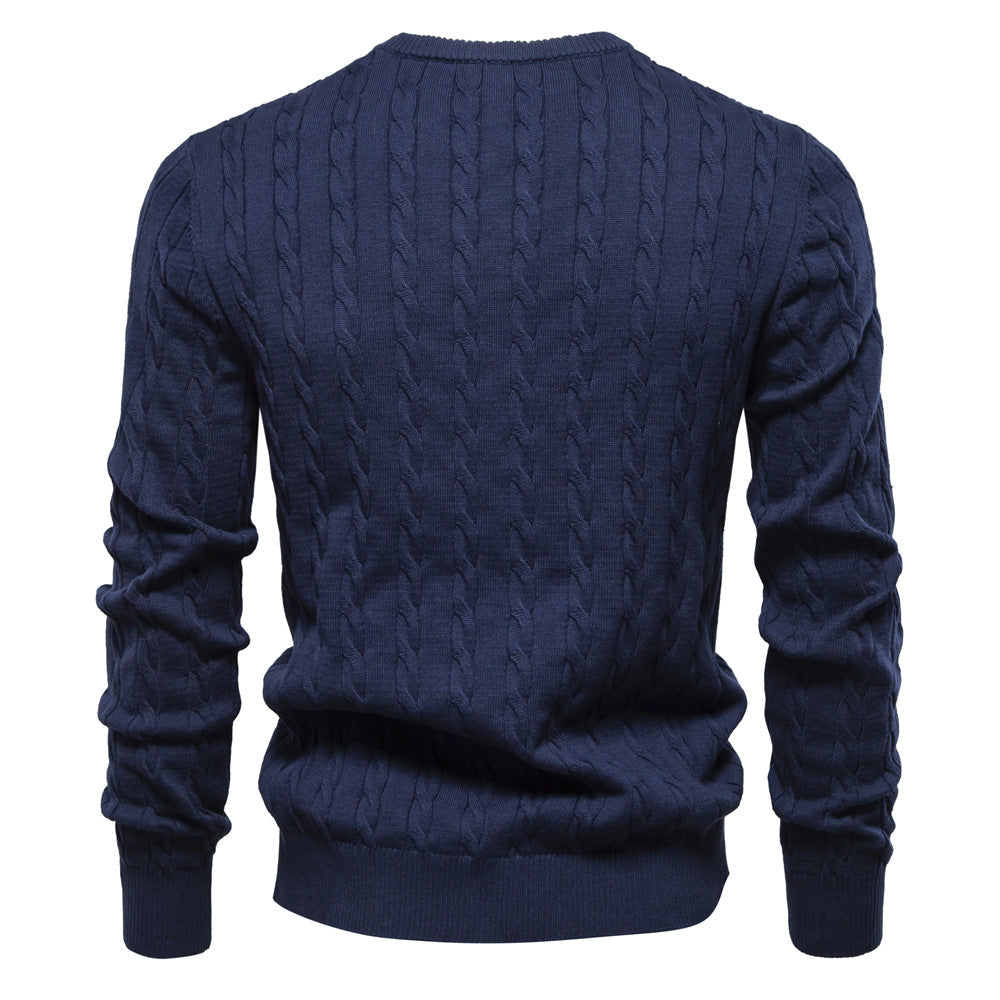 Men’s Ribbed Knit Sweater
