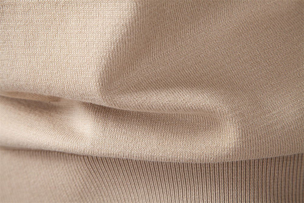 Men’s Jacquard V-Neck Knit Sweater