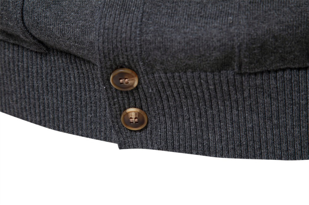 Button Cardigan Sweater