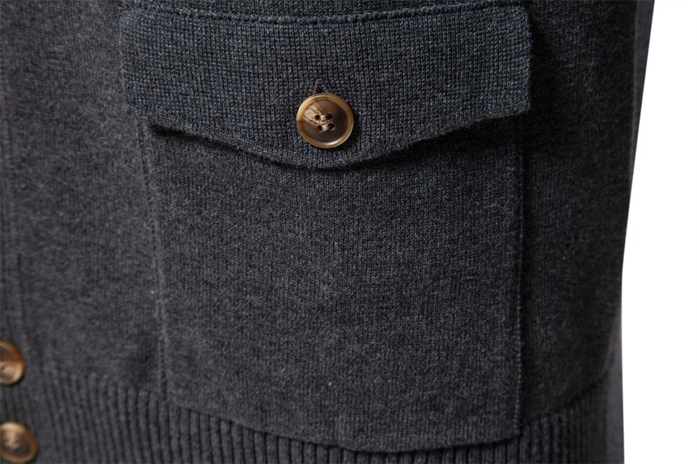 Button Cardigan Sweater