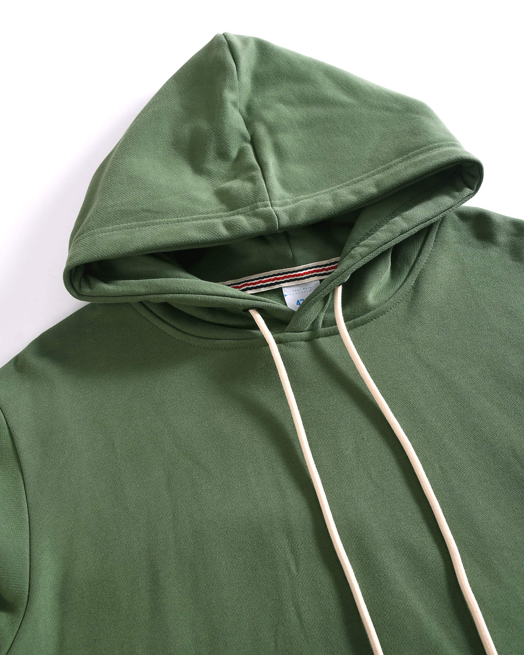 Moss Green Oversized Fleece Hoodie