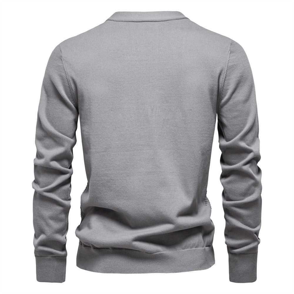 Men’s Slim Fit V-Neck Sweater