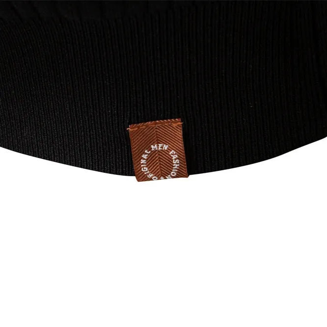 Men’s Henley Knit Sweater