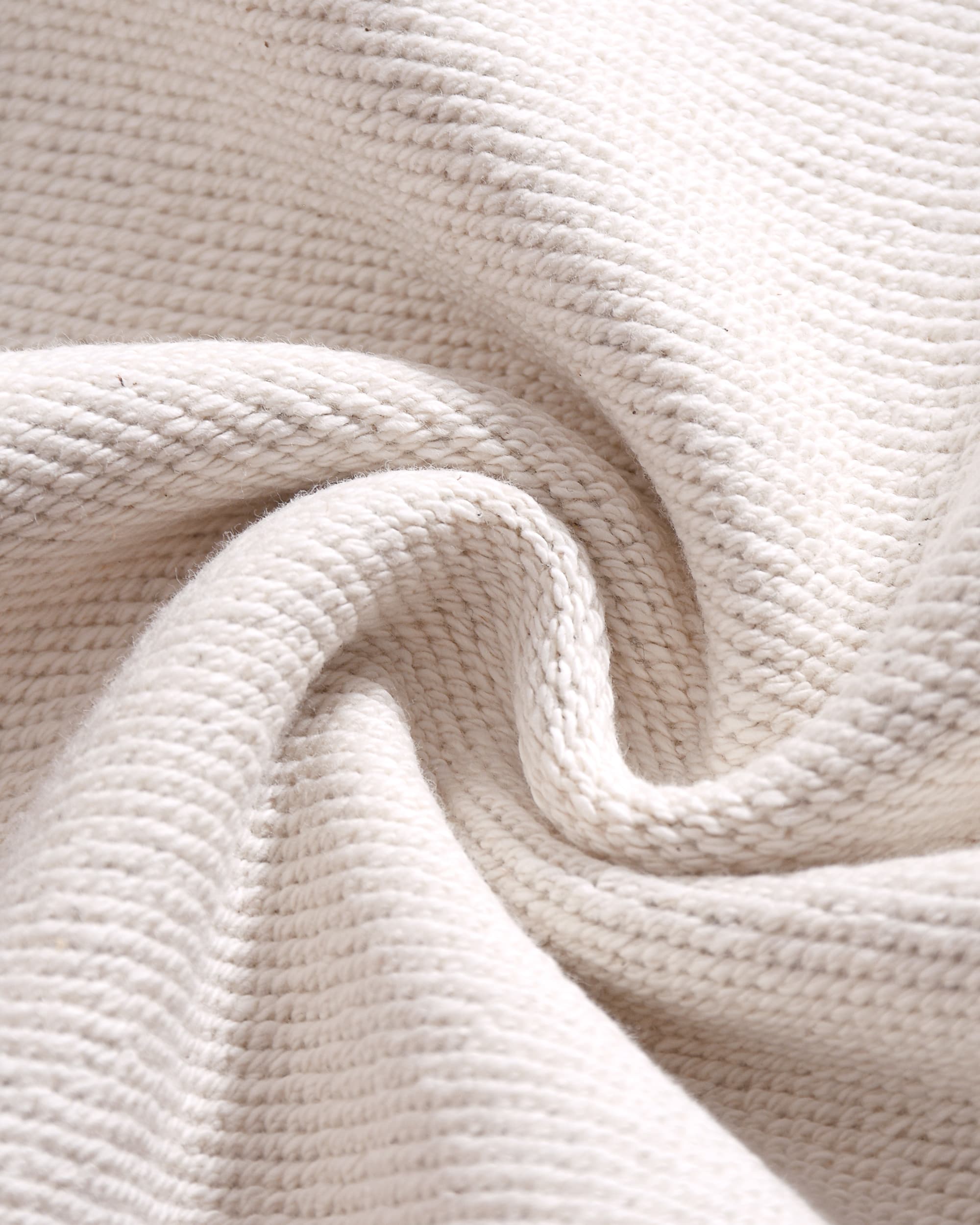 470g Ivory Gray Oversized Crewneck Sweatshirt