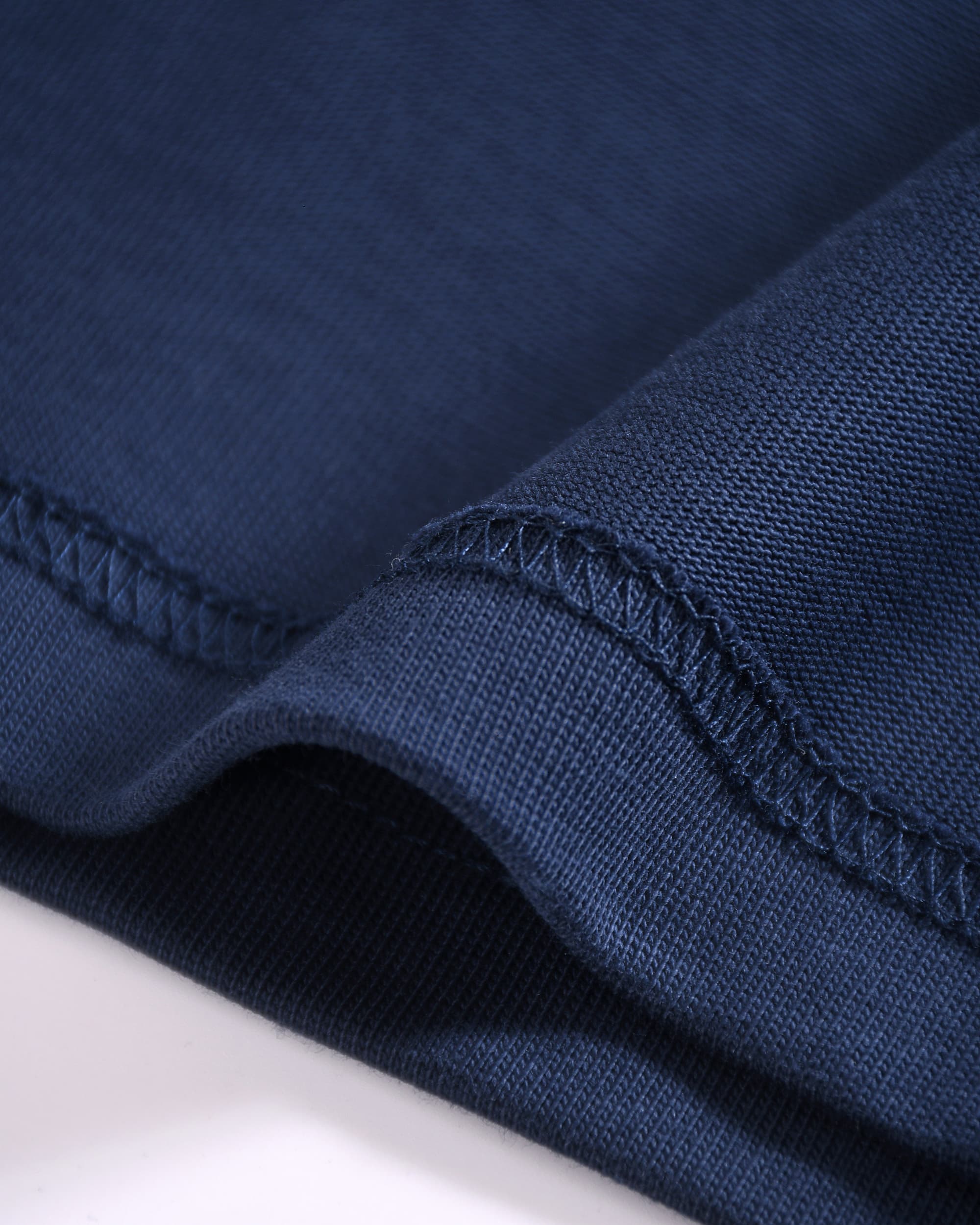 Deep Navy Oversized Cotton T-Shirt