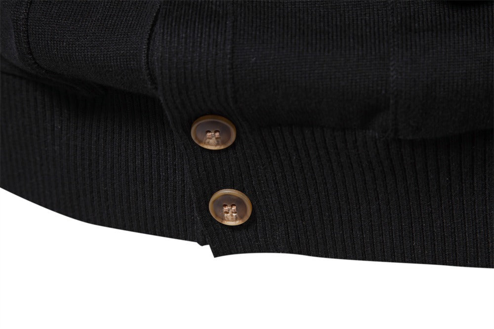 Button Cardigan Sweater