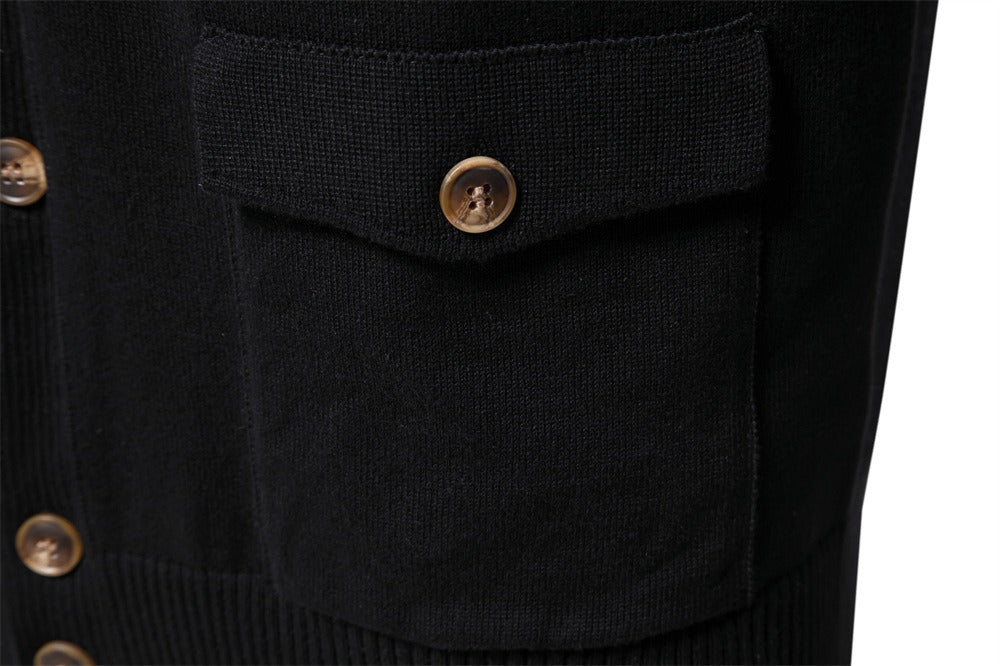 Button Cardigan Sweater