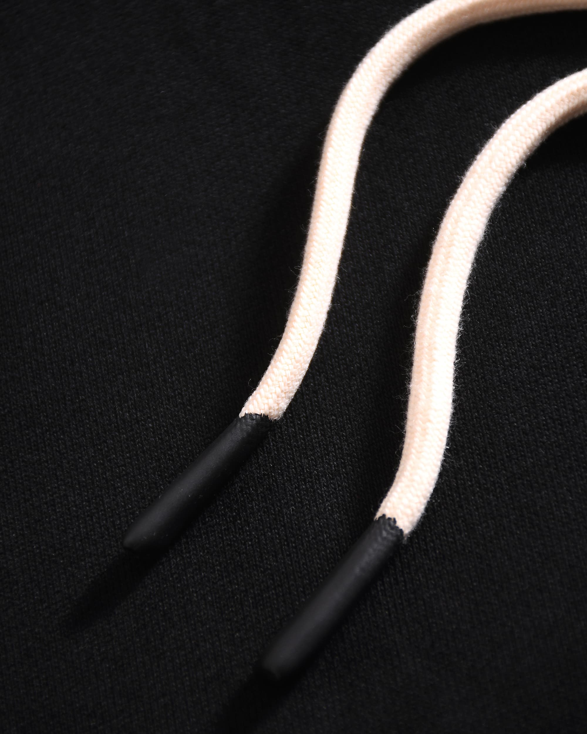 Black Oversized Travel Essentials Hoodie