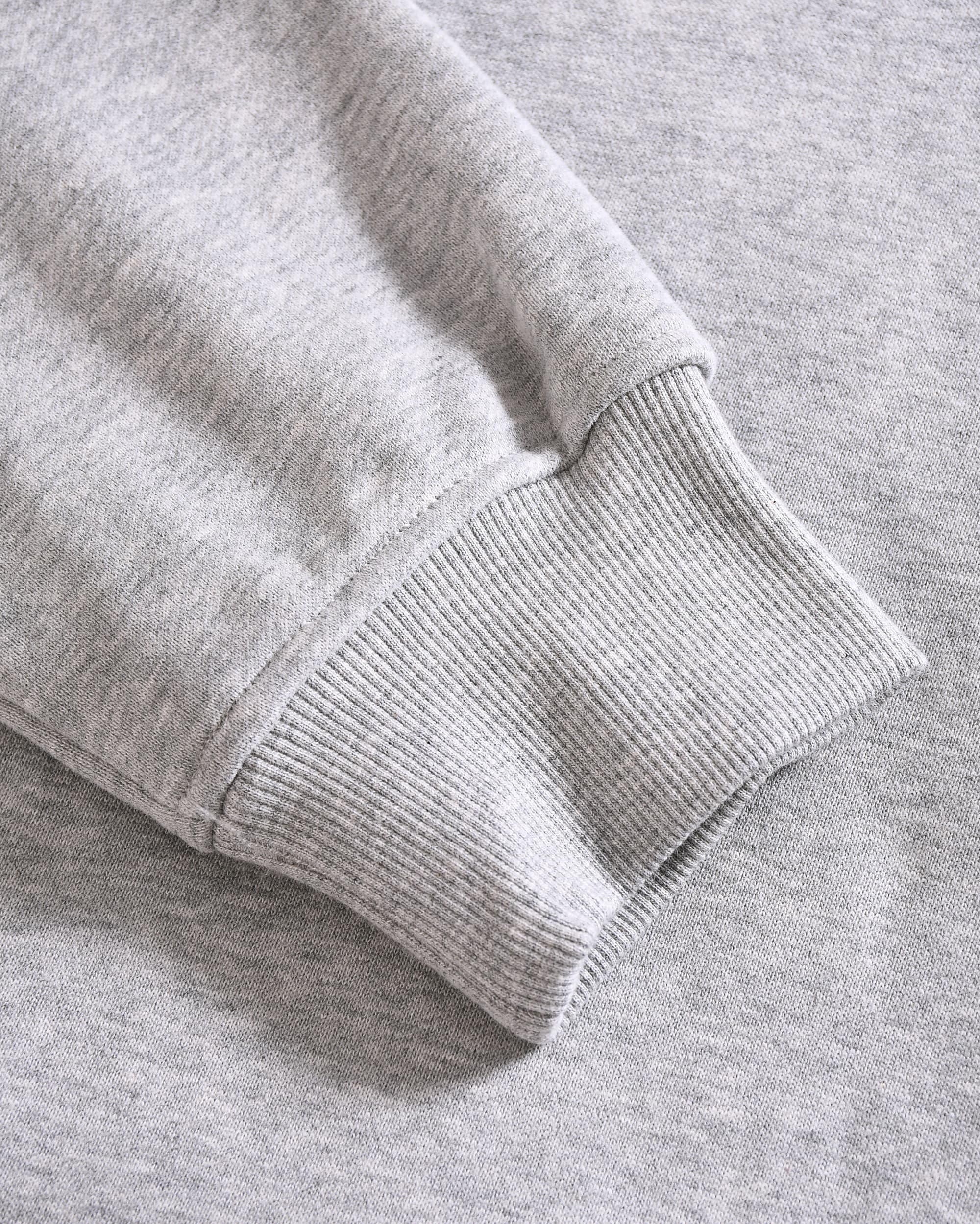 Soft Gray Oversized Weighted Hoodie