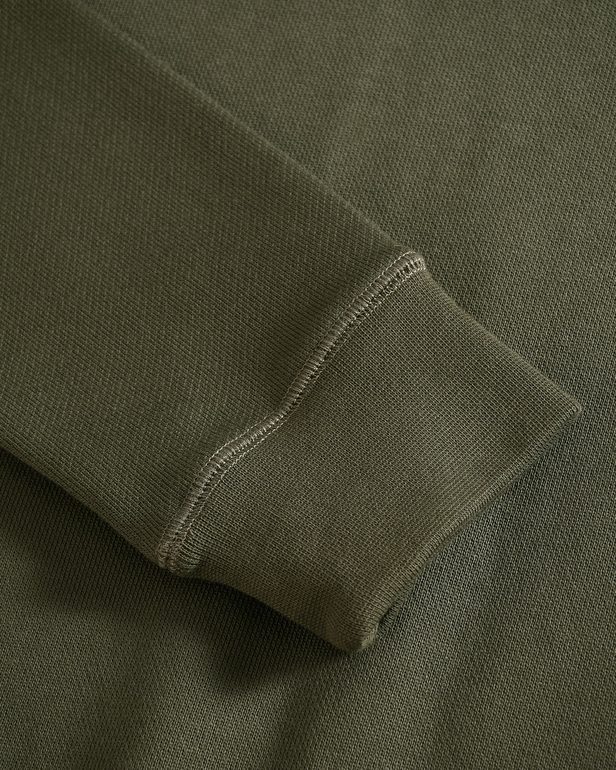 470g Olive Green Crewneck Sweatshirt