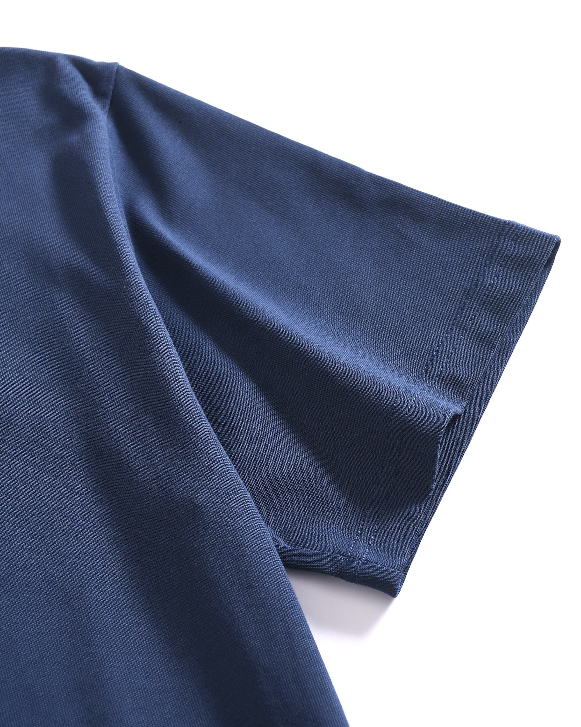 Deep Navy Oversized Cotton T-Shirt