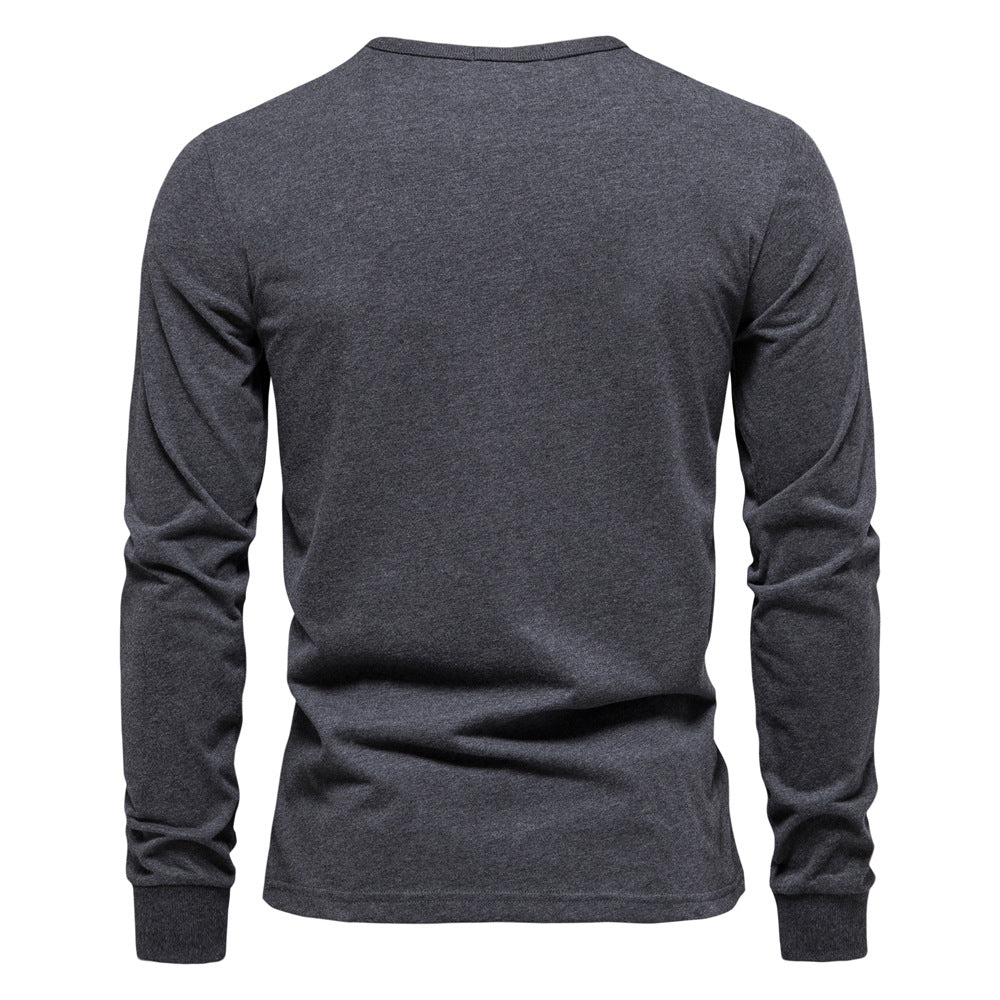 Men’s Cotton Crew Neck Pullover