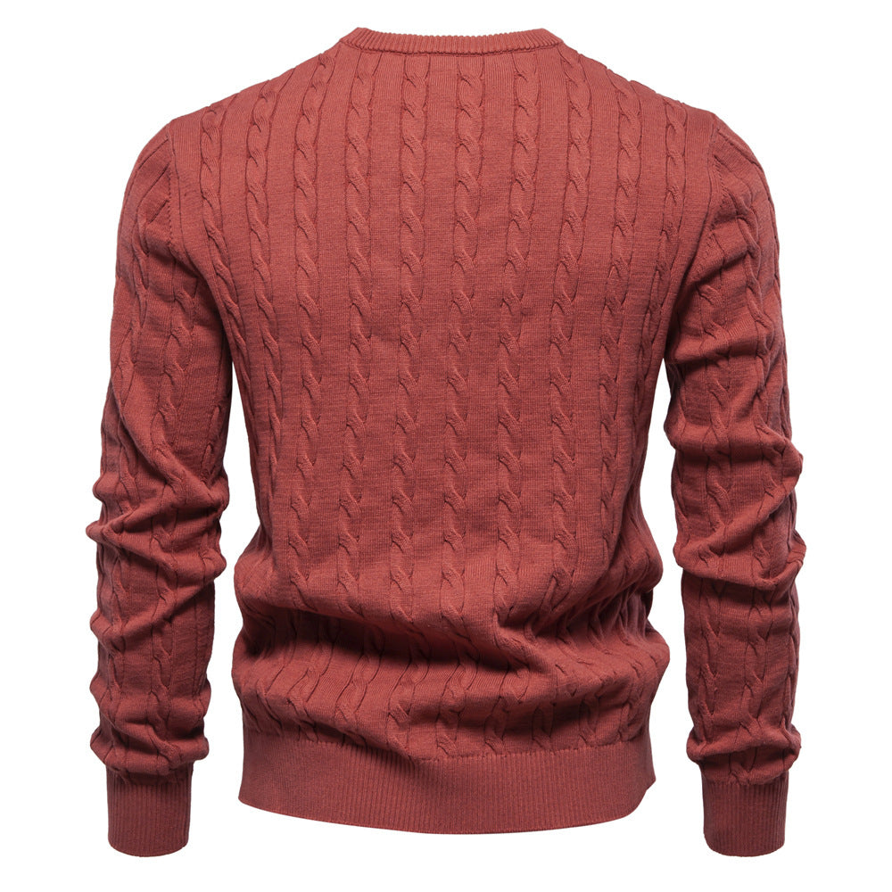 Men’s Ribbed Knit Sweater