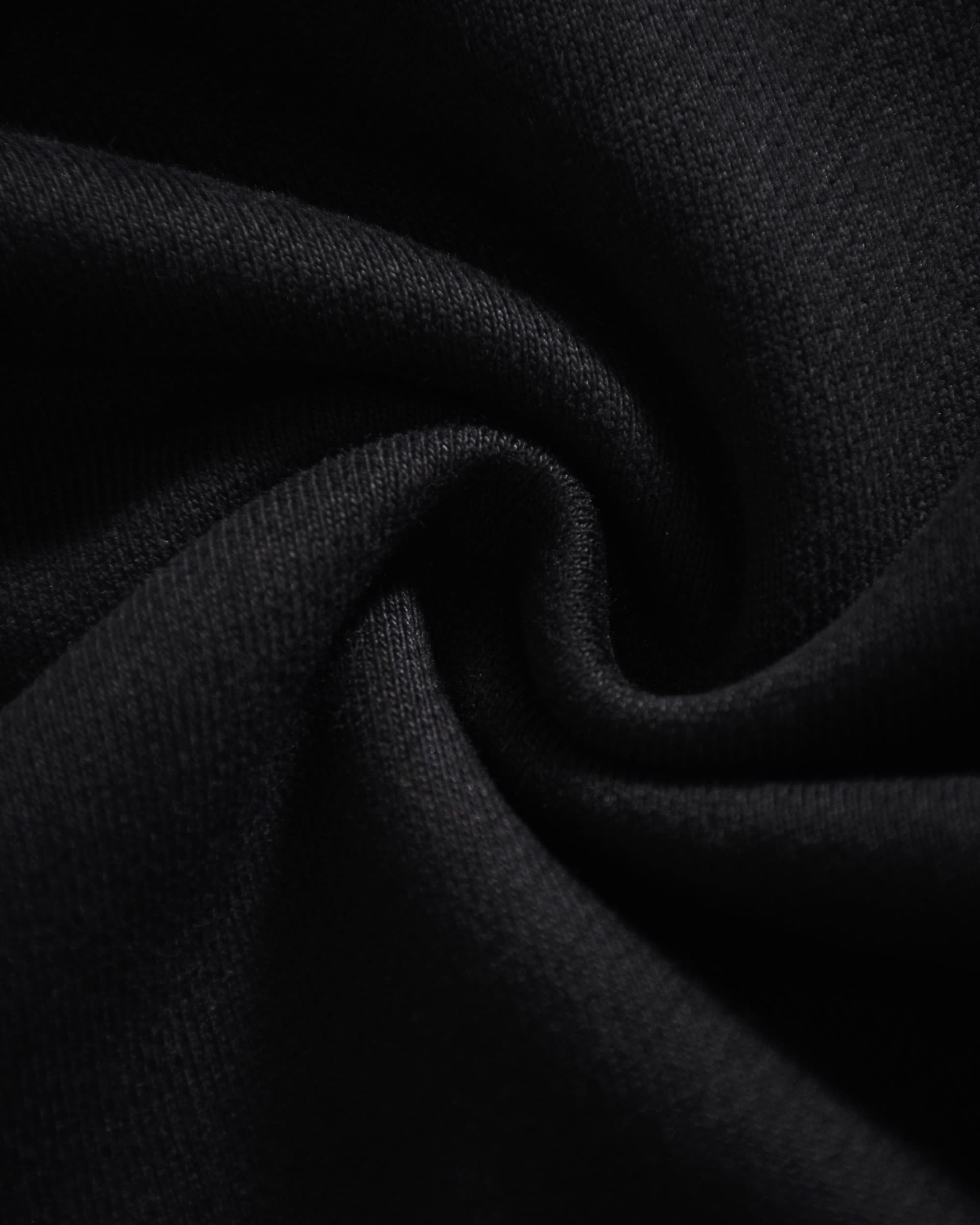 Black Oversized Travel Essentials Hoodie