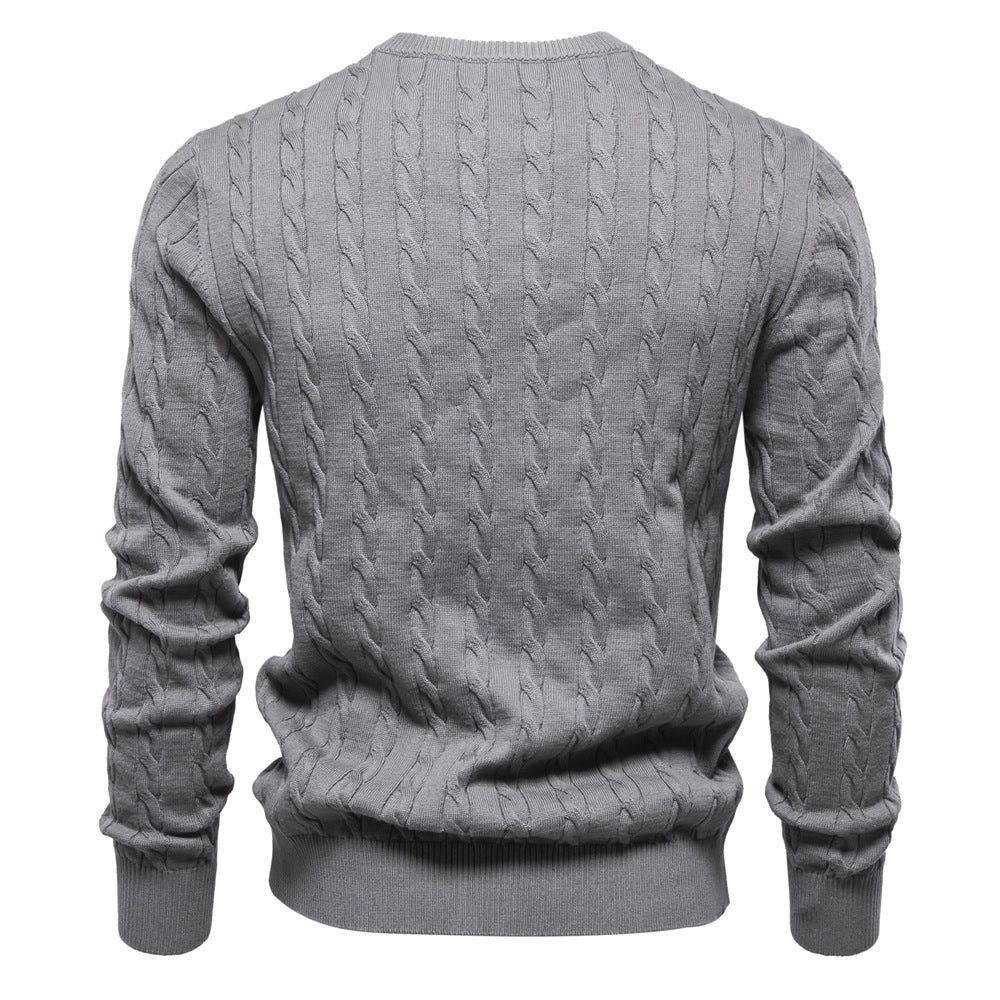 Men’s Ribbed Knit Sweater