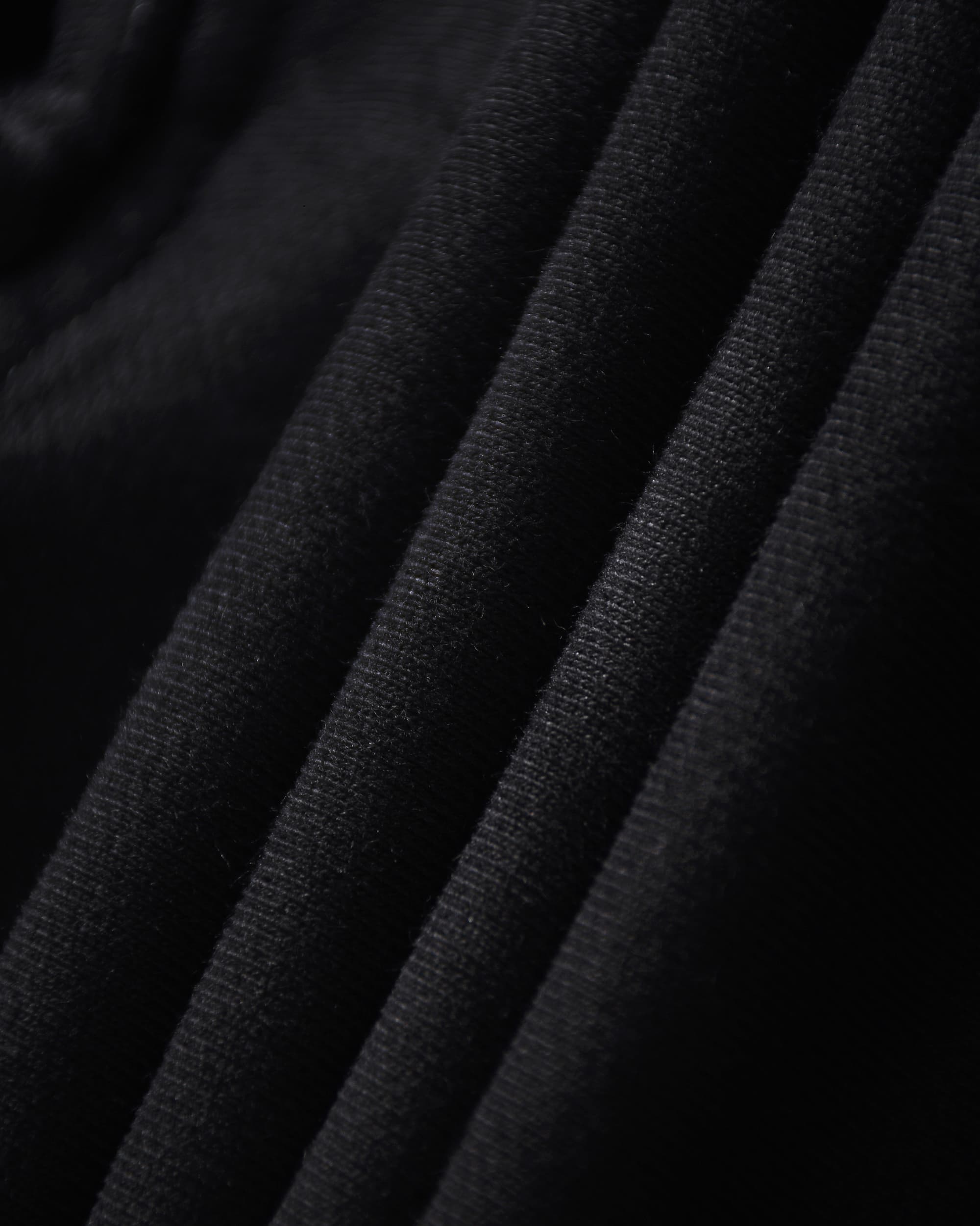 Black Oversized Travel Essentials Hoodie