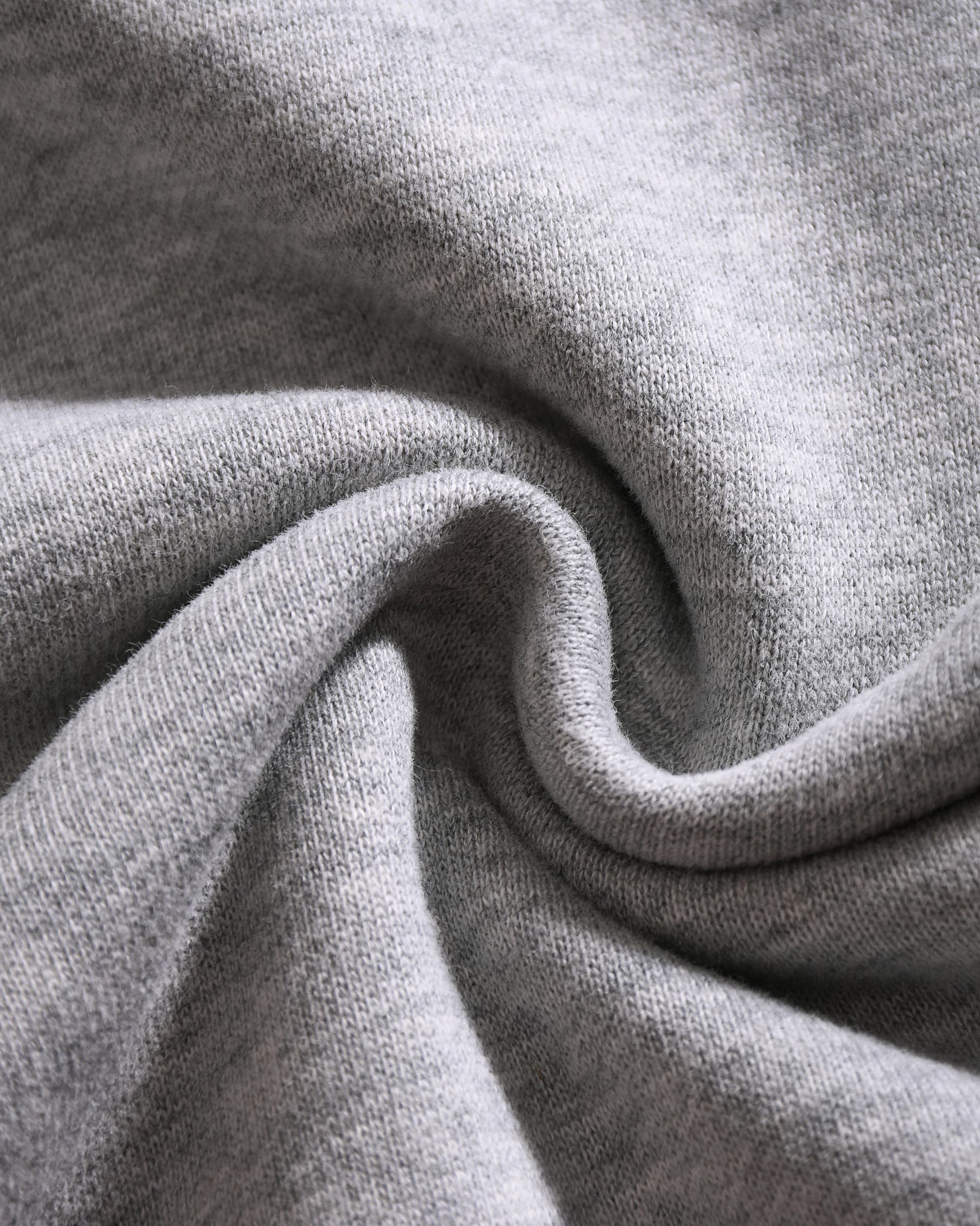 Soft Gray Oversized Weighted Hoodie