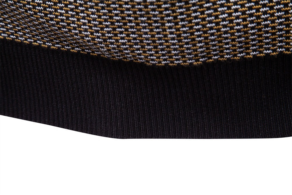 Men’s Stand Collar Sweater