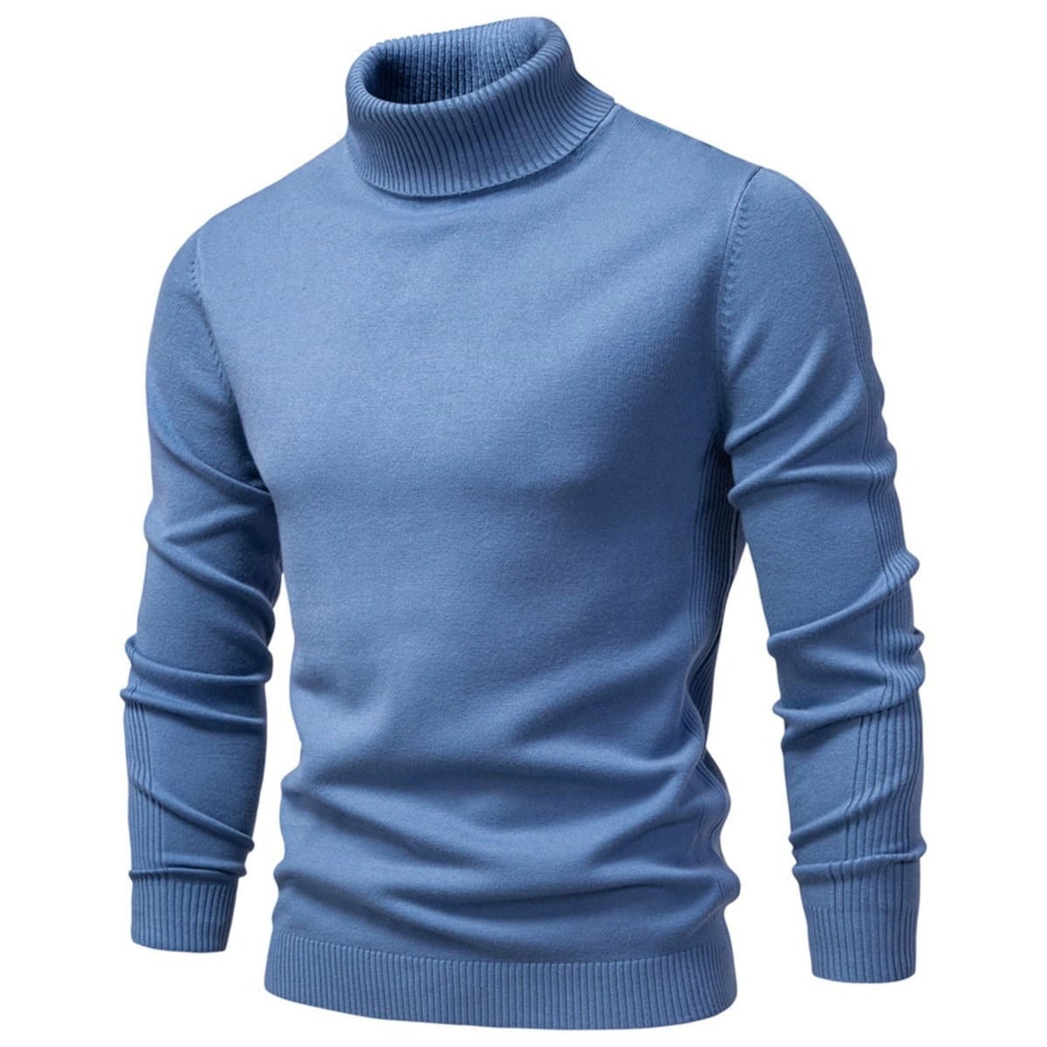 Men's Turtleneck Washable Pullover Sweater