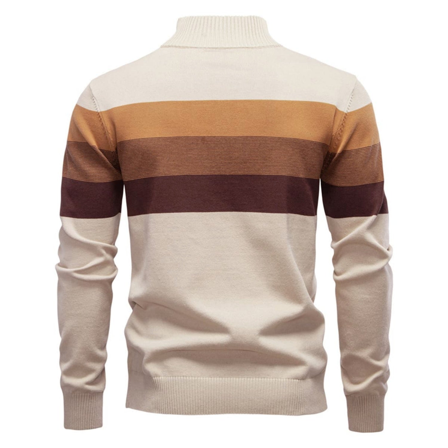 Men’s Classic Colorblock Half-Zip Sweater