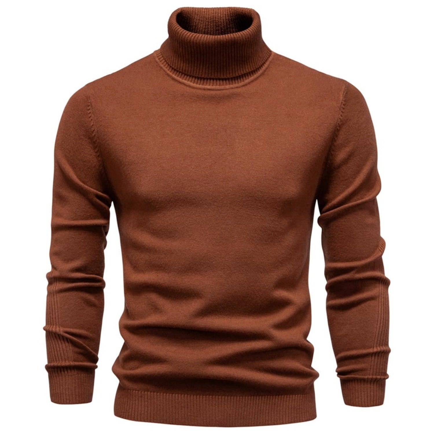 Men's Turtleneck Washable Pullover Sweater