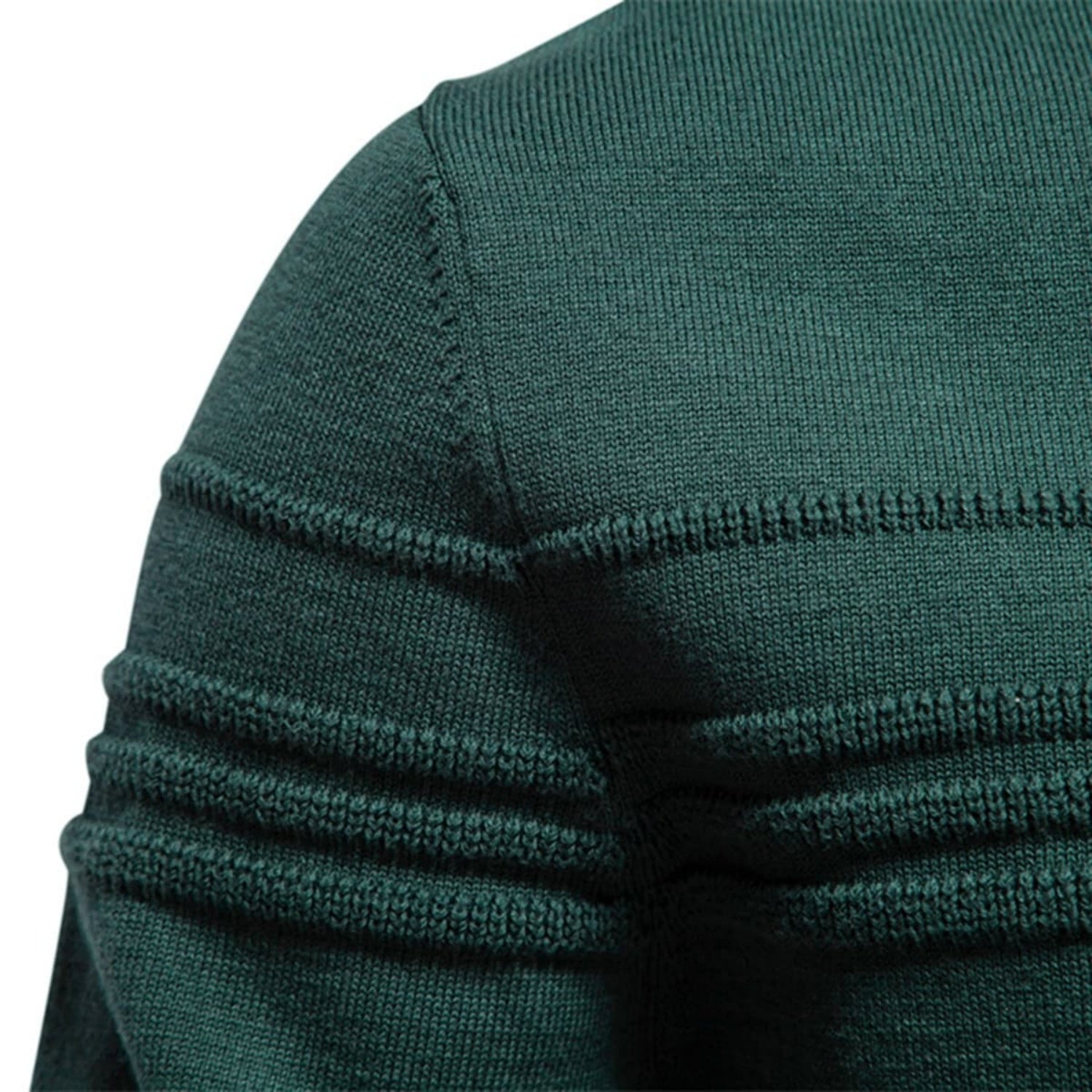 Men's Crosshatch Crew Neck Knit Sweater