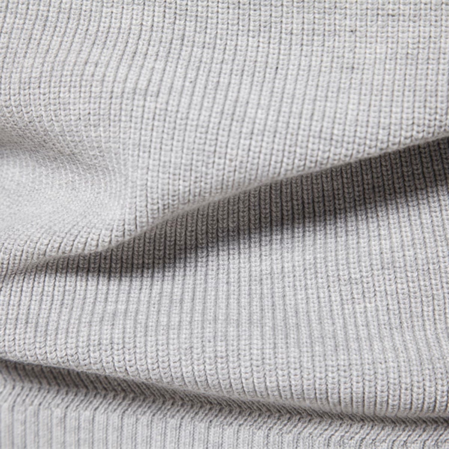 Men's Half-Zip Collar Cotton Sweater