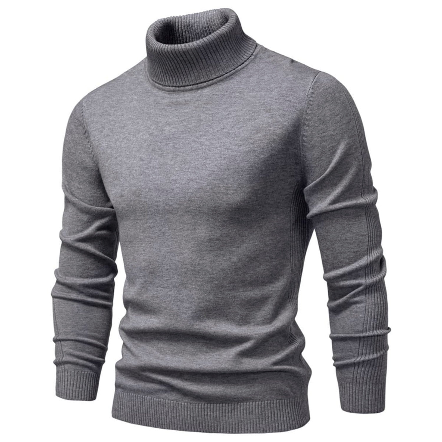 Men's Turtleneck Washable Pullover Sweater