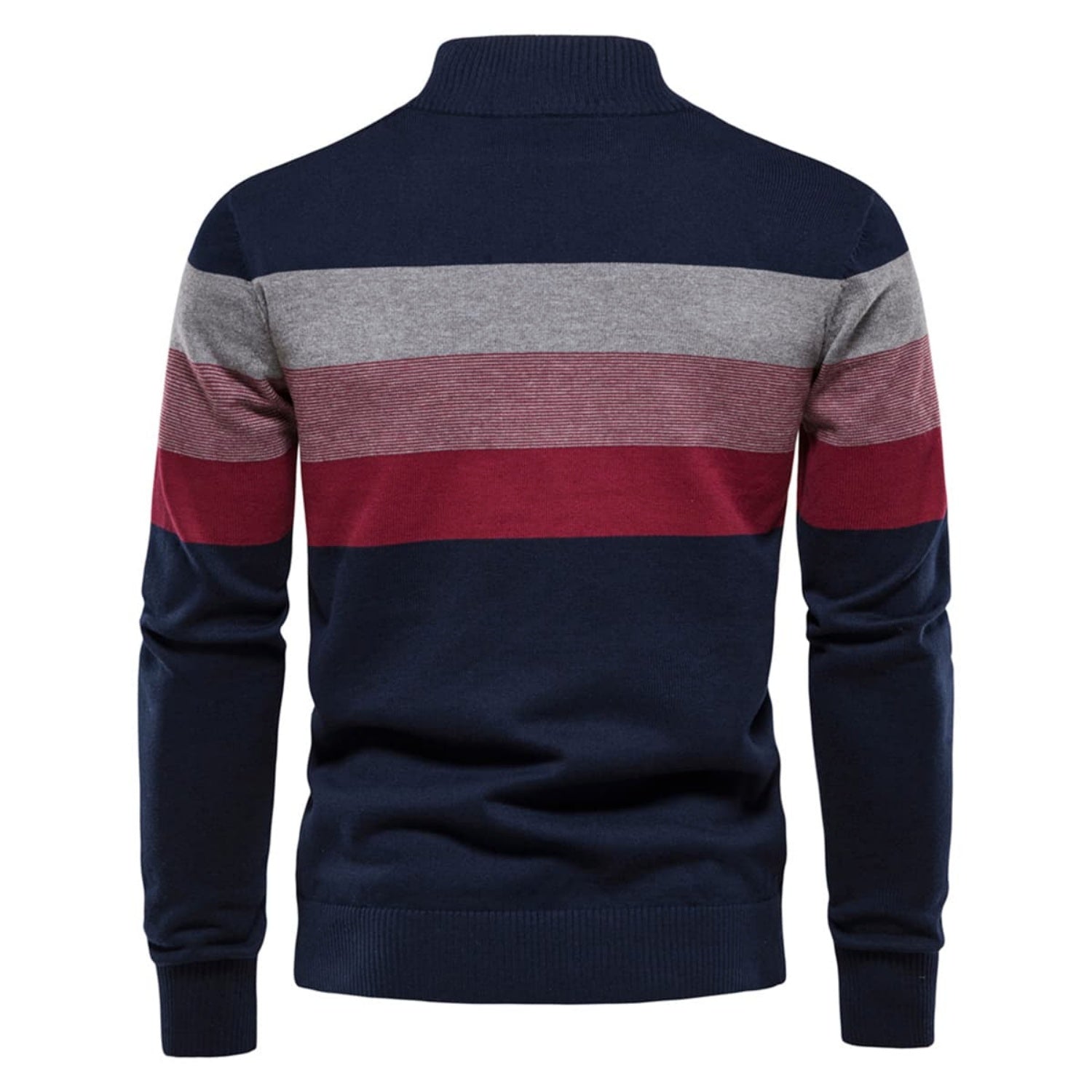 Men’s Classic Colorblock Half-Zip Sweater