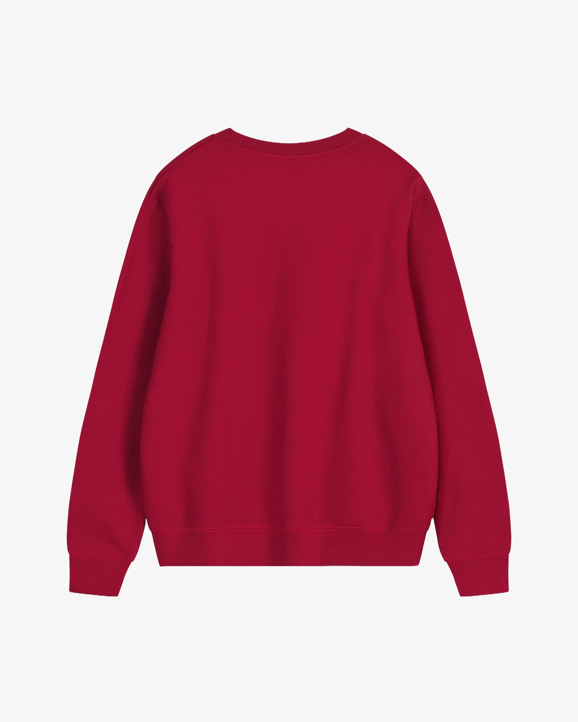 470g Red Crewneck Sweatshirt