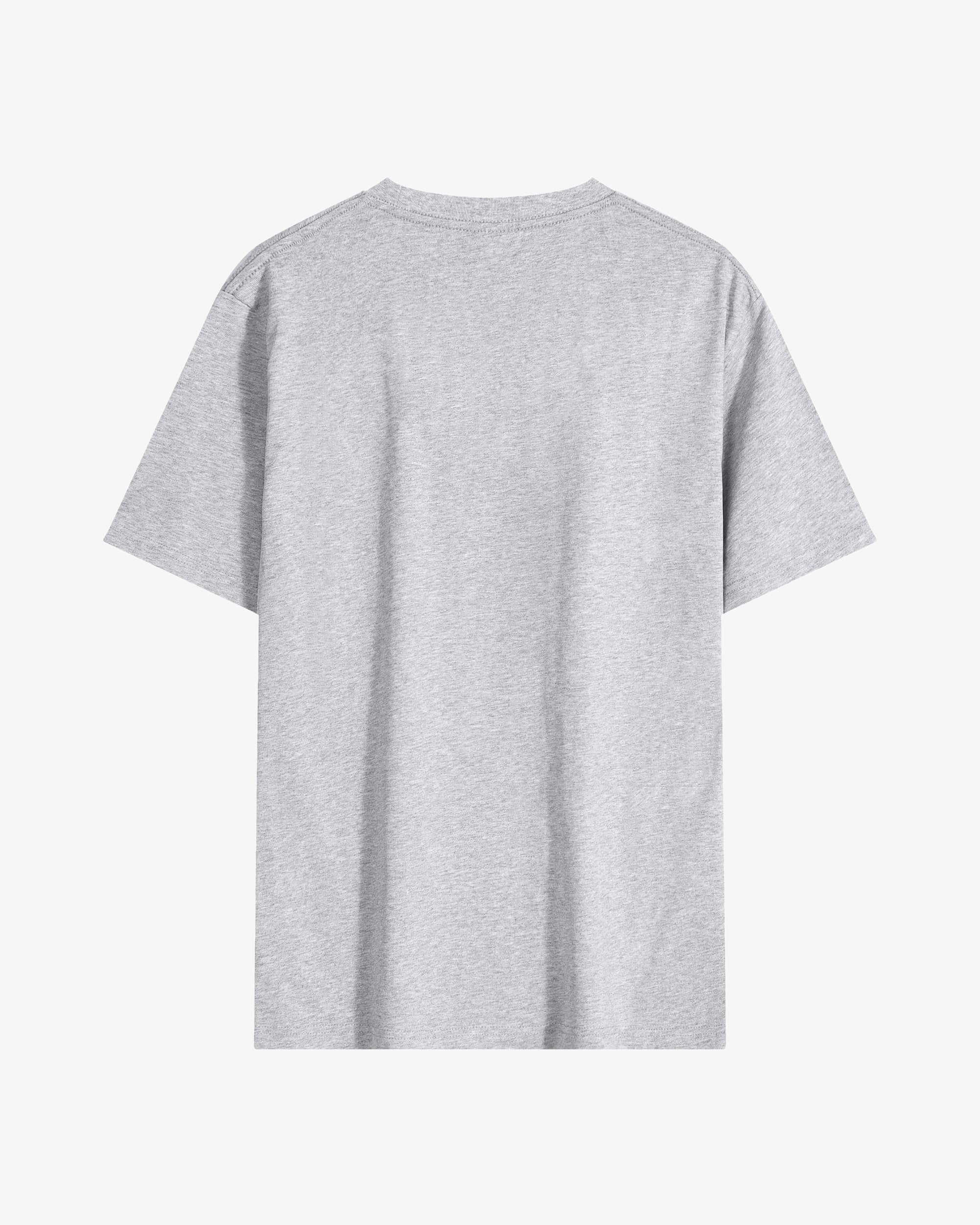 Light Gray Oversized Cotton T-Shirt