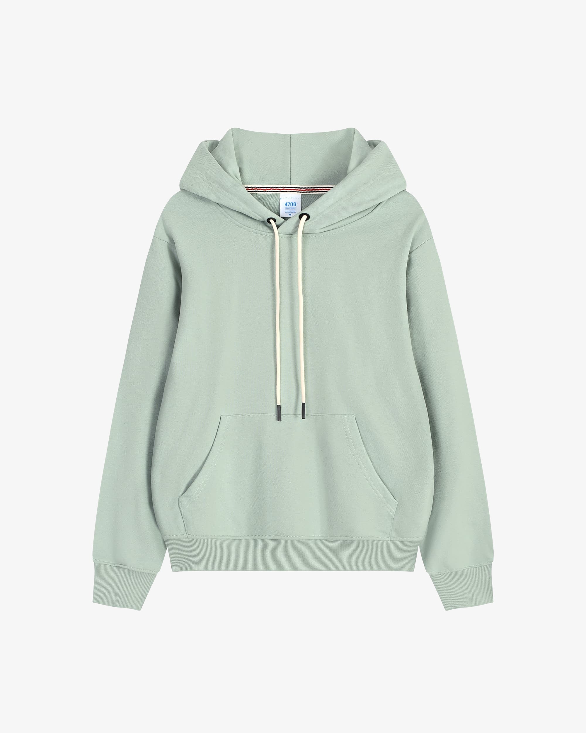 Mint Green Weighted Cotton Hoodie