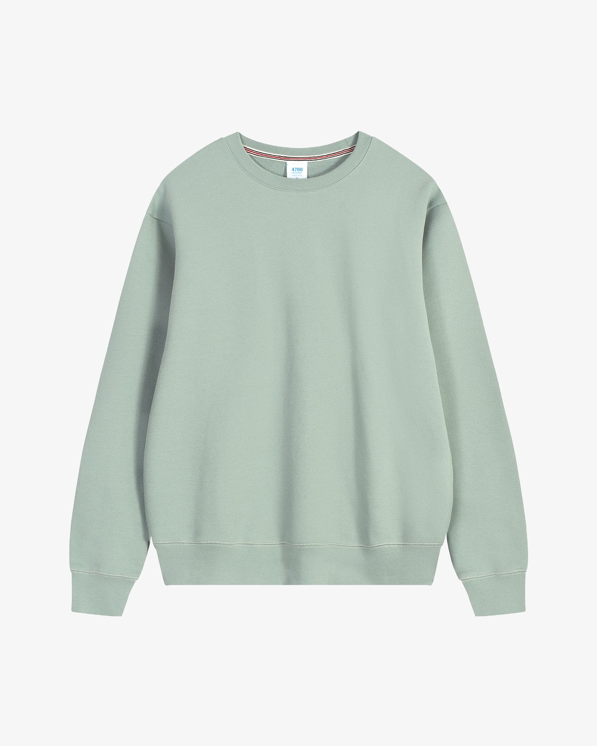 470g Mint Green Crewneck Sweatshirt