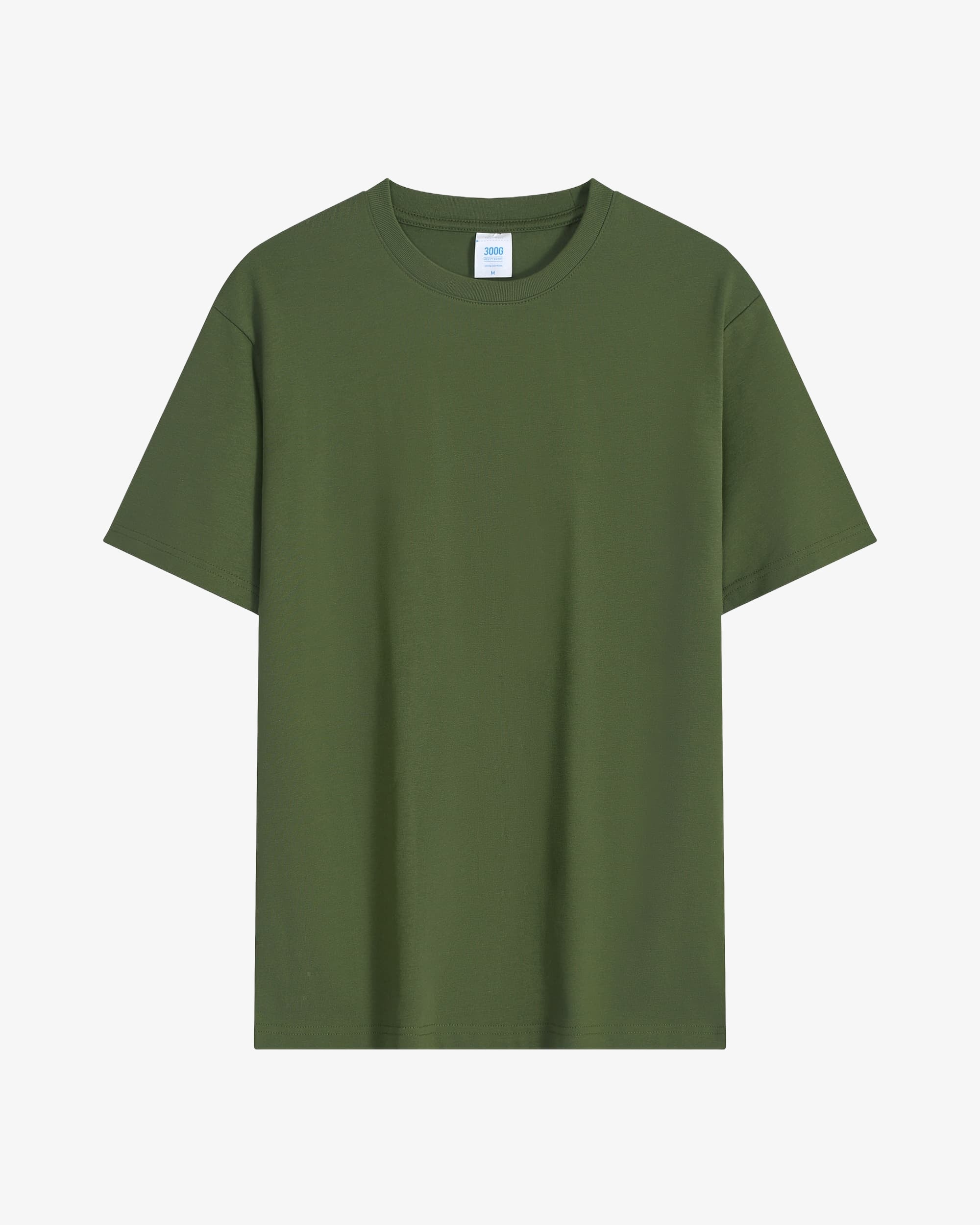 Olive Drab Oversized Cotton T-Shirt
