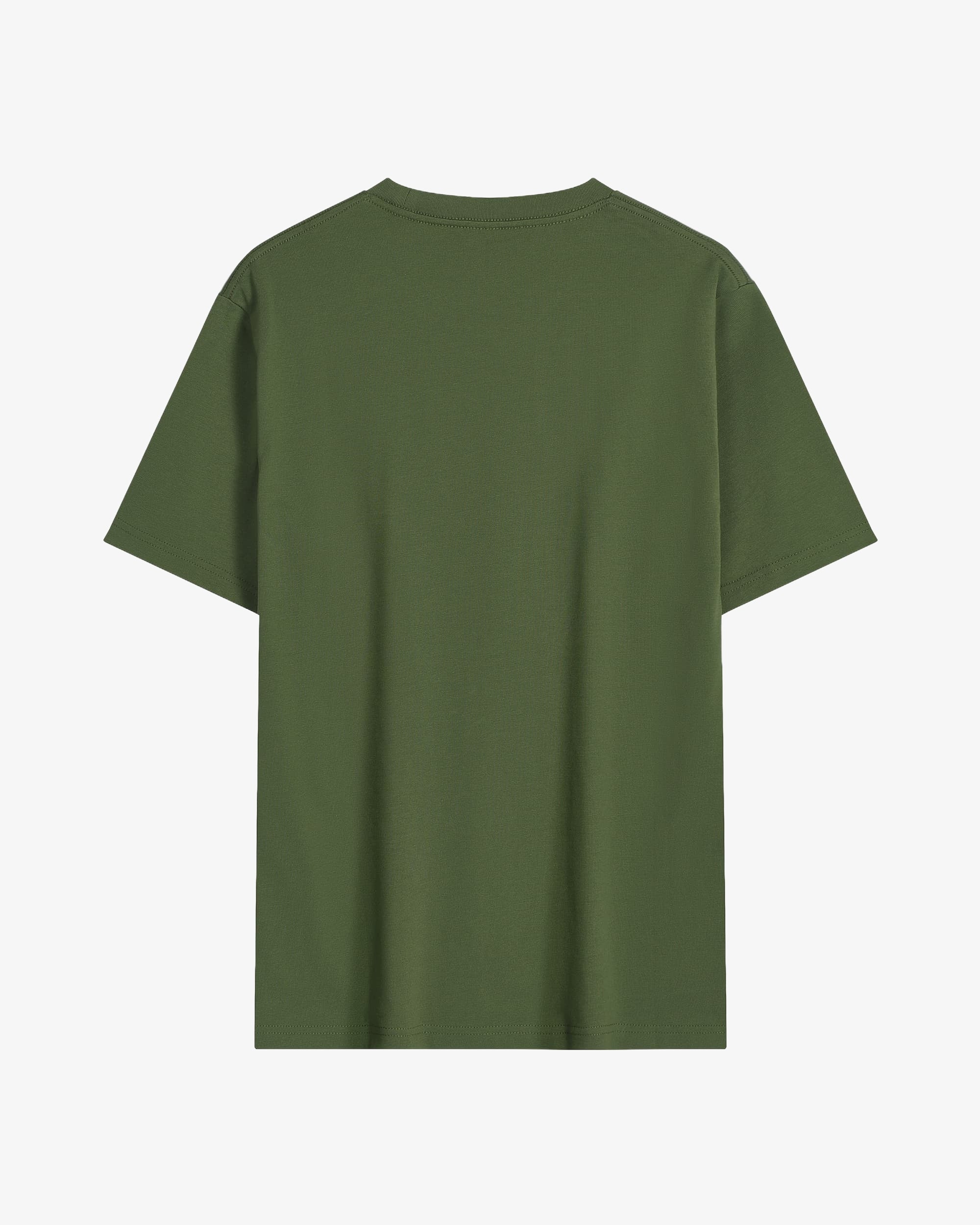 Olive Drab Oversized Cotton T-Shirt
