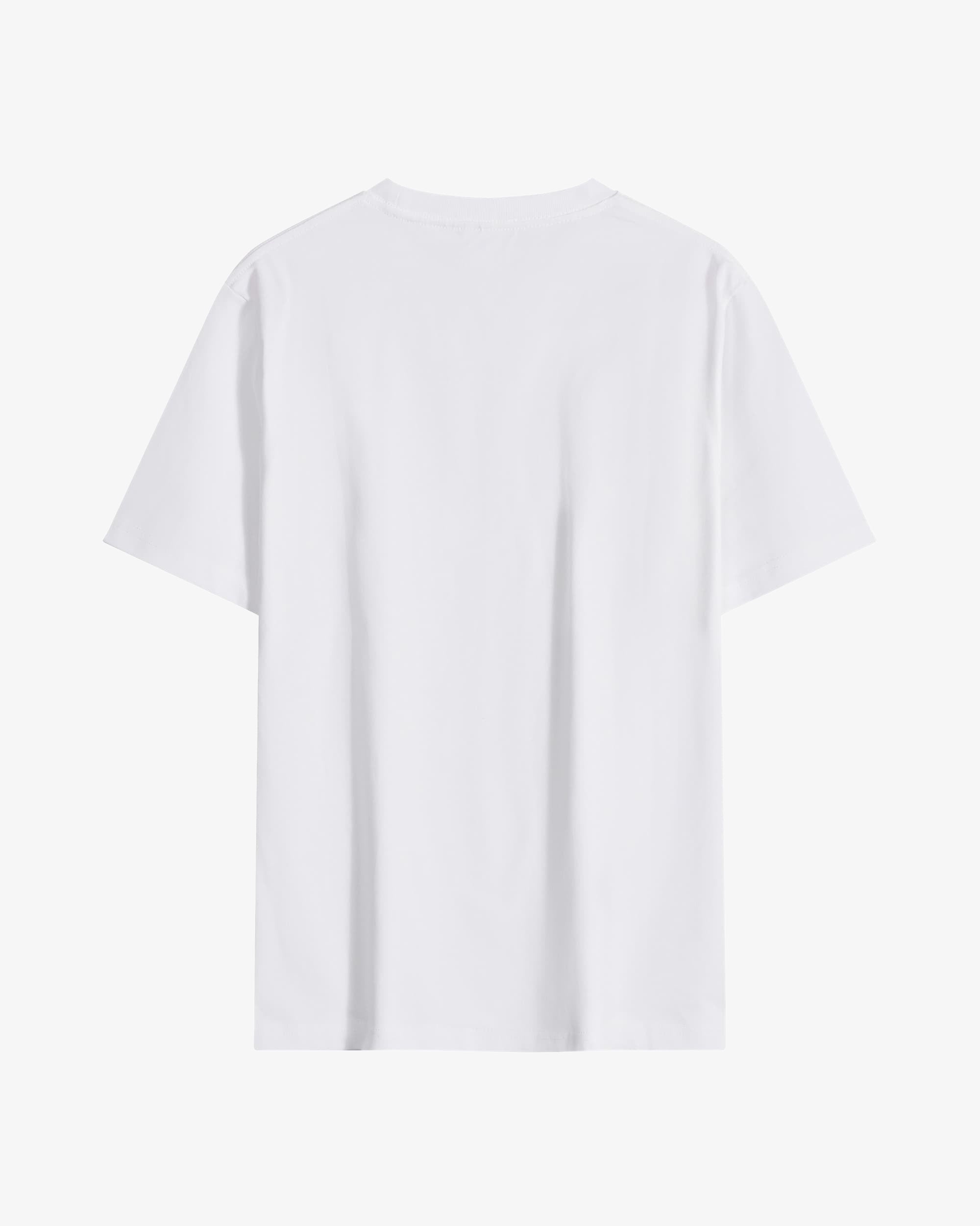 Pearl White Oversized Cotton T-Shirt