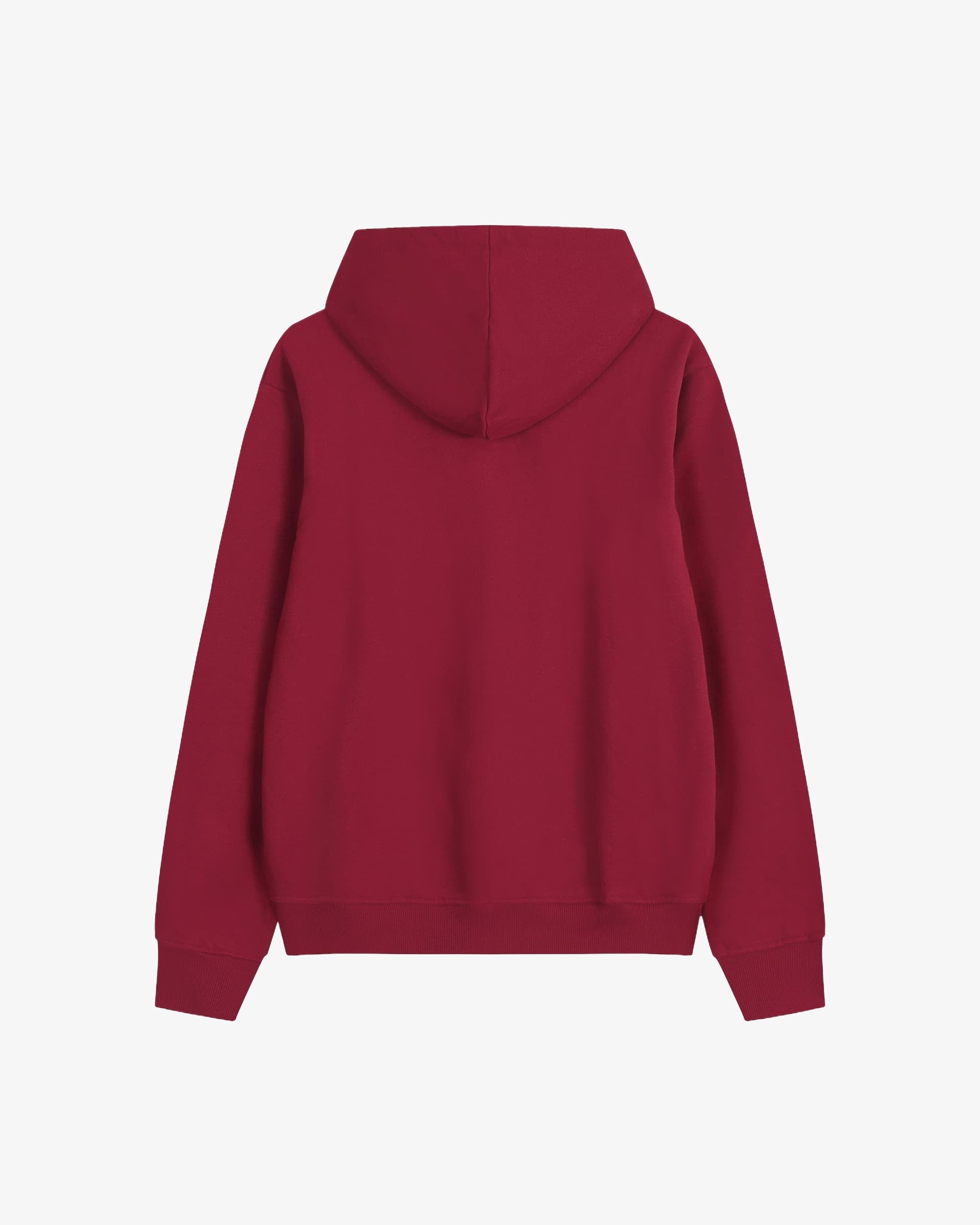 Wine Red Dandy Oversized Hoodie