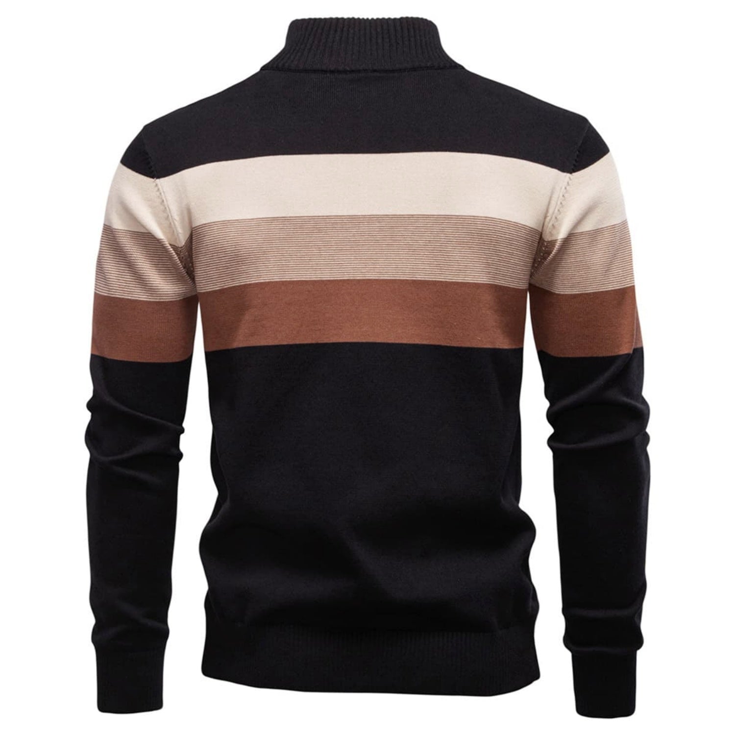 Men’s Classic Colorblock Half-Zip Sweater