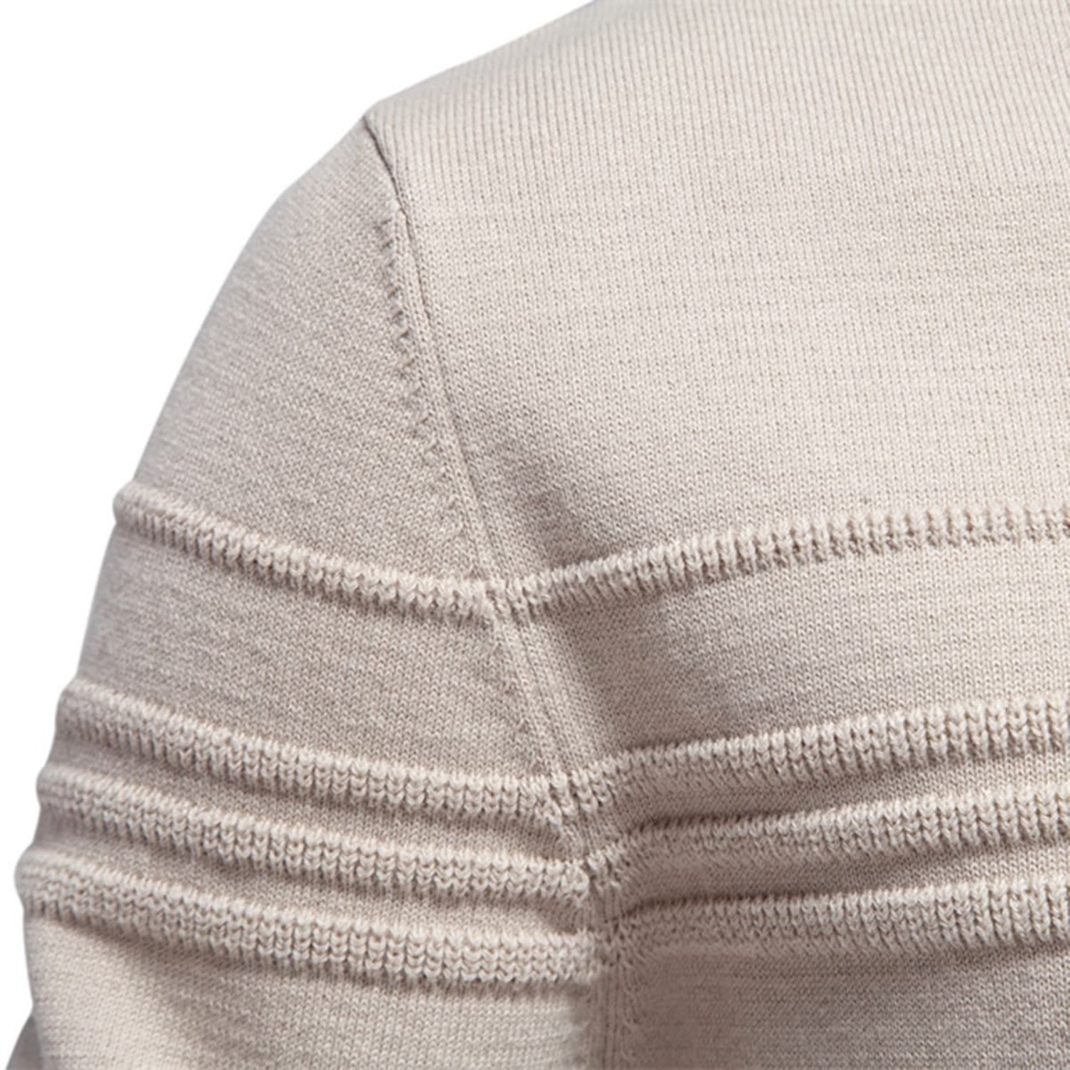 Men's Crosshatch Crew Neck Knit Sweater